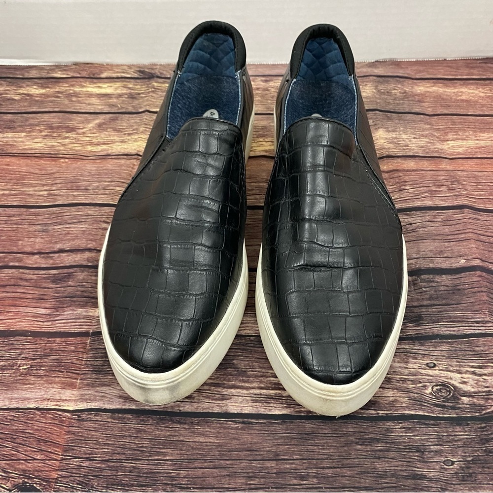 Dr Scholls Womens Size 7M Memory Foam Energy Technology Black Slip On Shoes